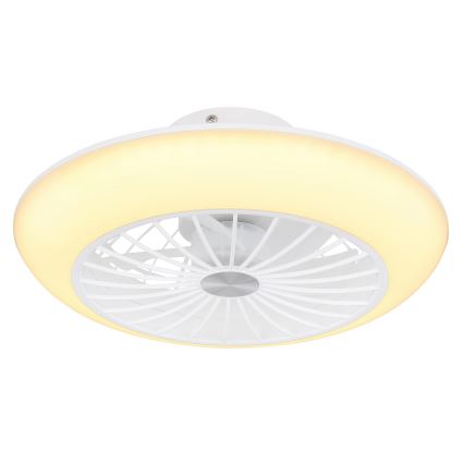 Globo 03632W - LED taklampa med fläkt LAFEE LED/18W/230V