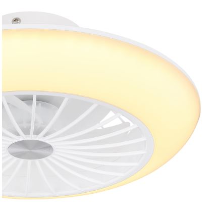 Globo 03632W - LED taklampa med en fläkt LAFEE LED/18W/230V