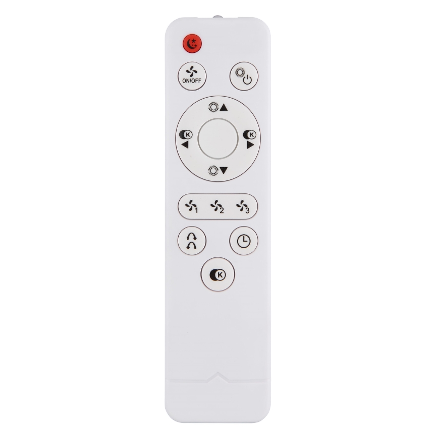 Globo - LED Dimbar taklampa med fläkt LED/30W/230V 2700-6500K svart + fjärrkontroll