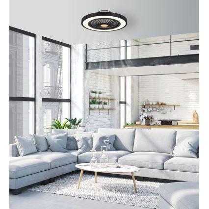 Globo - LED dimbar takfläkt LED/45W/230V 3000-6500K + fjärrkontroll