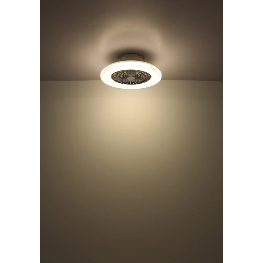Globo - LED Dimbar takfläkt LED/40W/230V 3000-6500K + fjärrkontroll