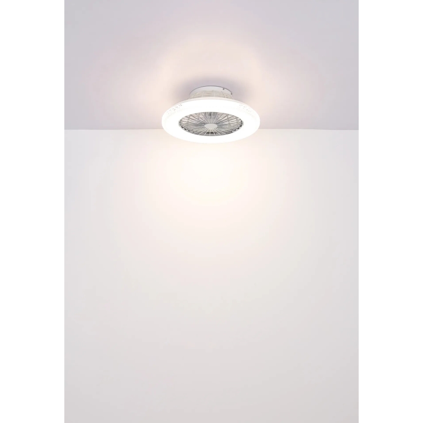 Globo - LED Dimbar takfläkt LED/40W/230V 3000-6500K + fjärrkontroll