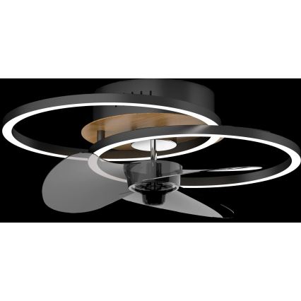 Globo - LED Dimbar takfläkt LED/24W/230V 2700-6500K + fjärrkontroll