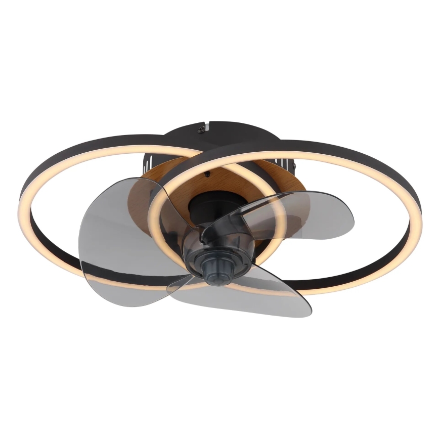 Globo - LED Dimbar takfläkt LED/24W/230V 2700-6500K + fjärrkontroll