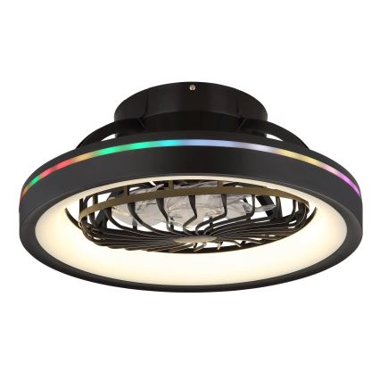 Globo - LED RGB Ljusreglerad tak fläkt LED/40W/230V 2700-6500K + fjärrkontroll