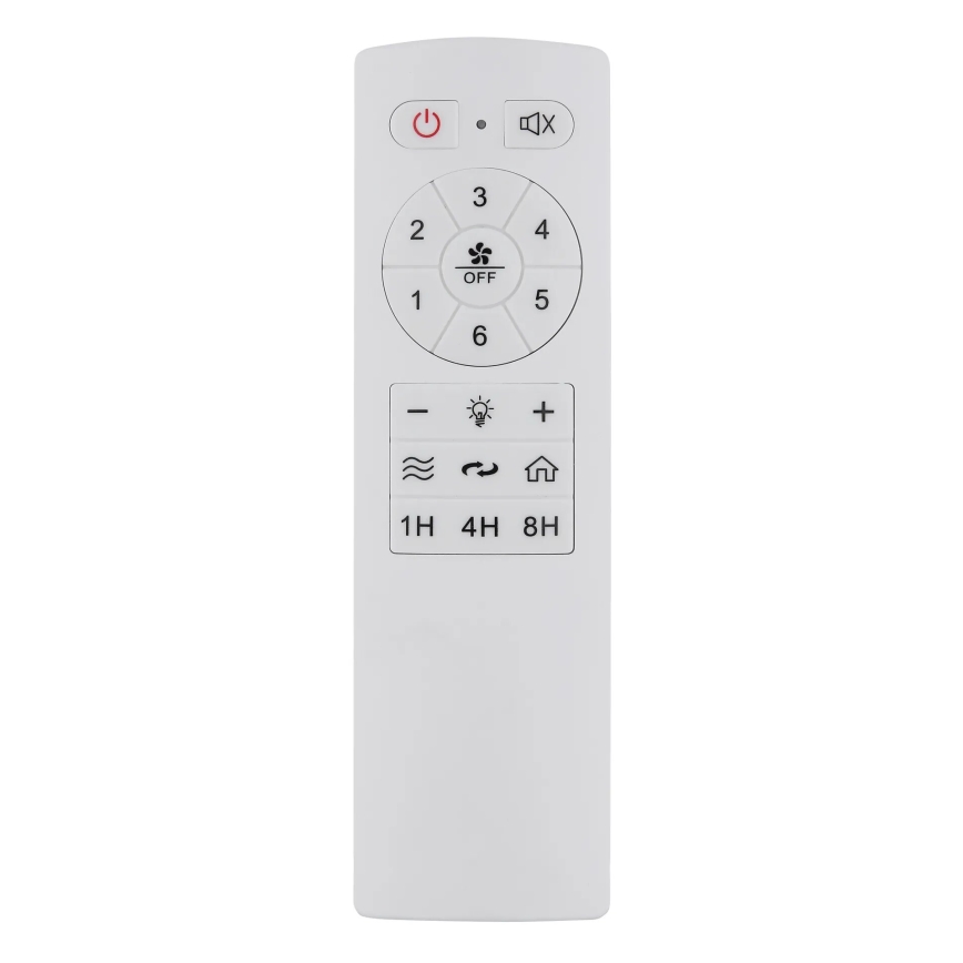 Globo - LED dimbar takfläkt LED/20W/230V 3000-6500K + fjärrkontroll