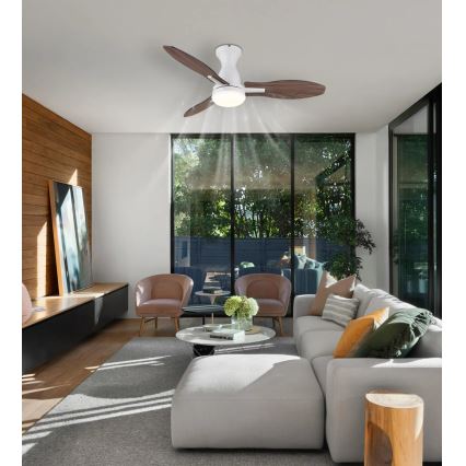 Globo - LED Dimbar takfläkt LED/22W/230V 3000/4500/6000K + fjärrkontroll