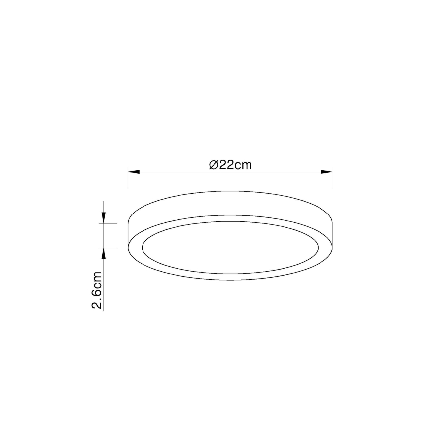 Globo 12364-30 - LED Dimbar Badrumsbelysning LED/28W/230V IP44