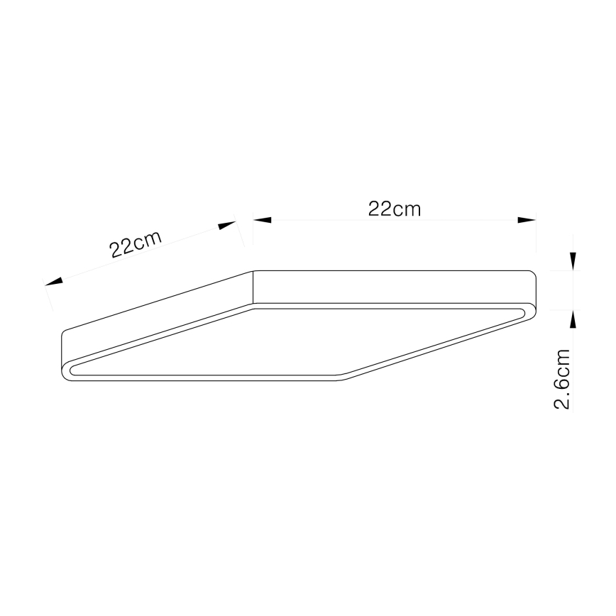 Globo - LED Dimbar taklampa LED/28W/230V