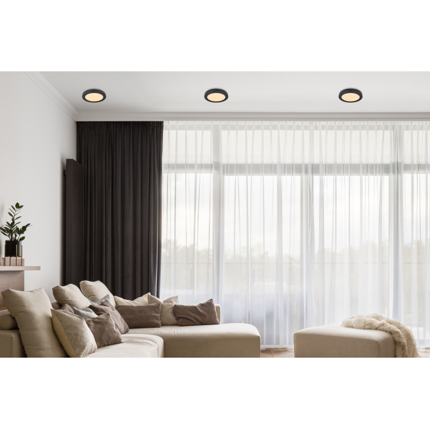 Globo - LED taklampa LED/18W/230V 3000/4000/6500K svart