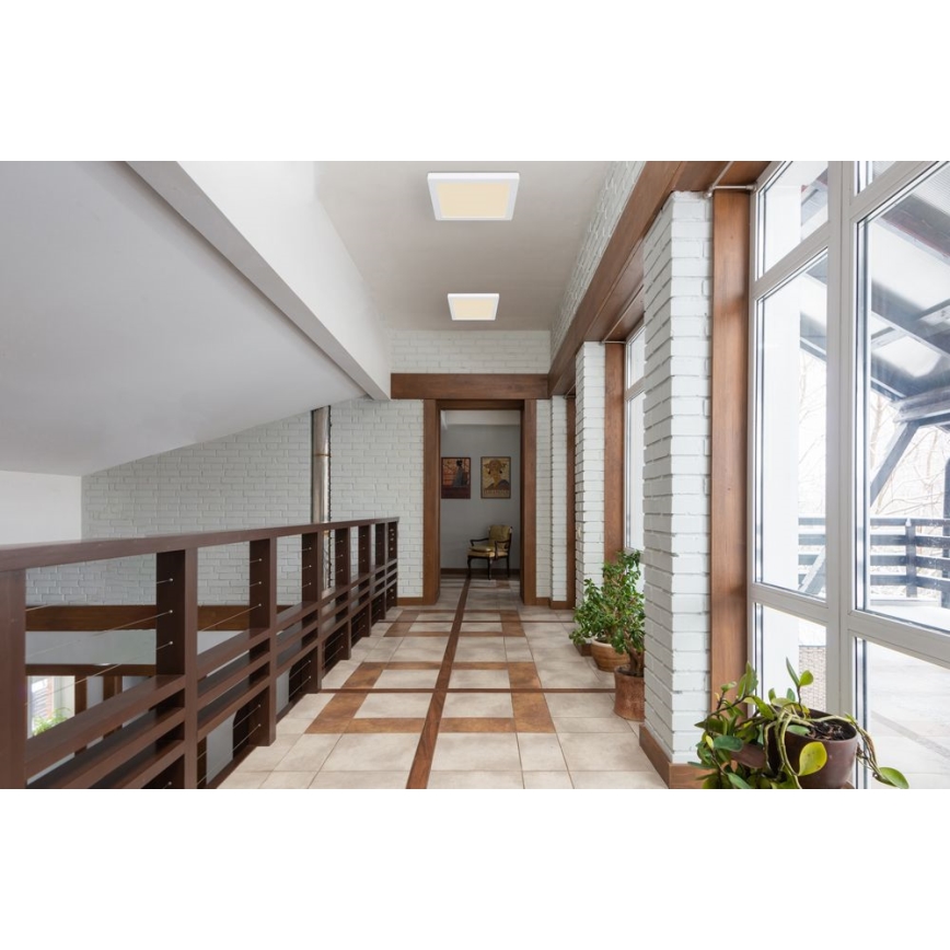 Globo - LED taklampa LED/18W/230V 3000/4000/6500K vit