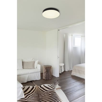Globo - LED taklampa LED/24W/230V 3000K/4000K/6500K diameter 30 cm svart