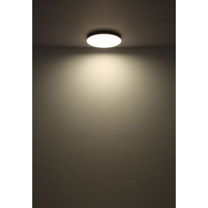 Globo - LED taklampa LED/24W/230V 3000K/4000K/6500K diameter 30 cm svart