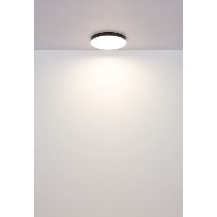 Globo - LED taklampa LED/24W/230V 3000K/4000K/6500K diameter 30 cm svart