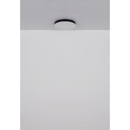 Globo - LED taklampa LED/24W/230V 3000K/4000K/6500K diameter 30 cm svart