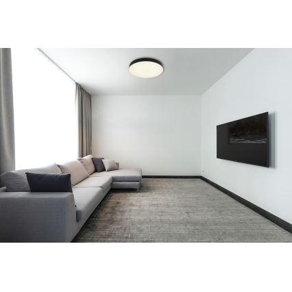 Globo - LED taklampa LED/36W/230V 3000K/4000K/6500K diameter 40 cm svart