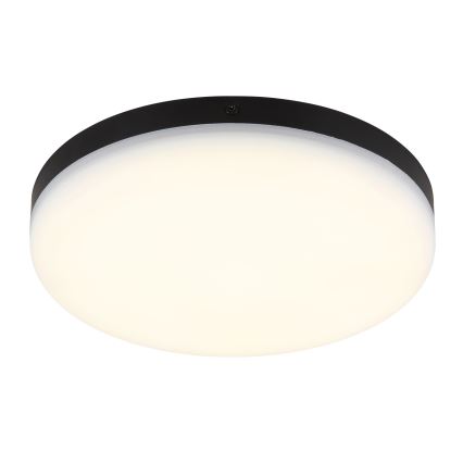 Globo - LED taklampa LED/12W/230V 4000K diameter 22 cm svart