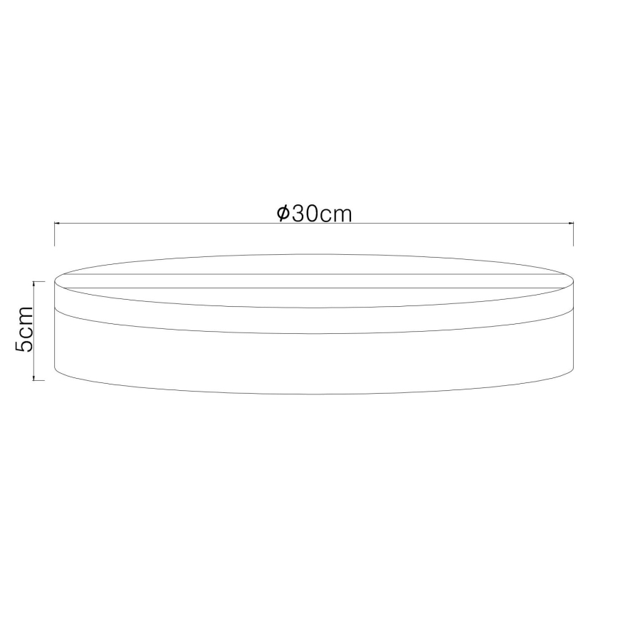 Globo - LED taklampa LED/18W/230V 4000K diameter 30 cm vit