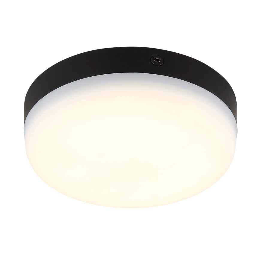Globo - LED taklampa LED/8W/230V 4000K diameter 12 cm svart