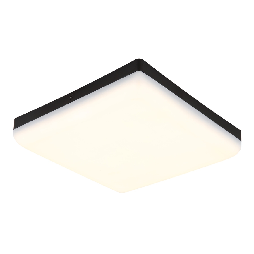 Globo - LED taklampa LED/12W/230V 4000K 22x22 cm svart