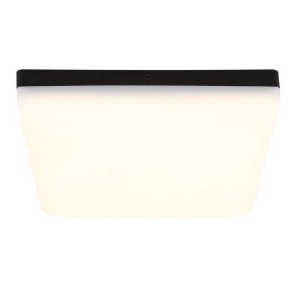 Globo - LED taklampa LED/12W/230V 4000K 22x22 cm svart