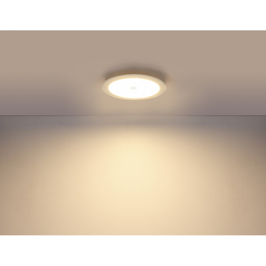 Globo 12392-18S - LED Badrum Hängande Takbelysning med sensor POLLY 1xLED/18W