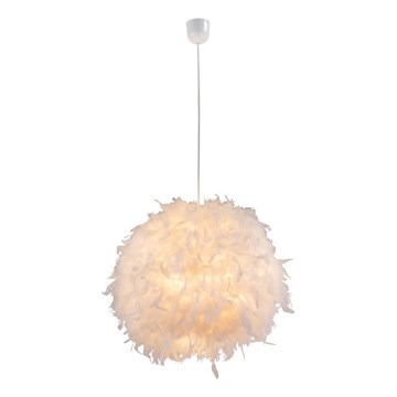 Globo 15057 - Ljuskrona med snöre KATUNGA 1xE27/40W/230V