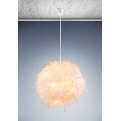 Globo 15057 - Ljuskrona med snöre KATUNGA 1xE27/40W/230V