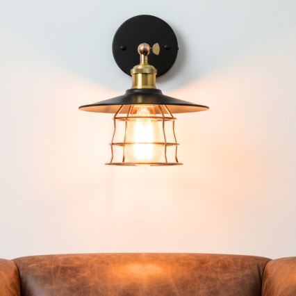 Globo - Vägglampa 1xE27/60W/230V