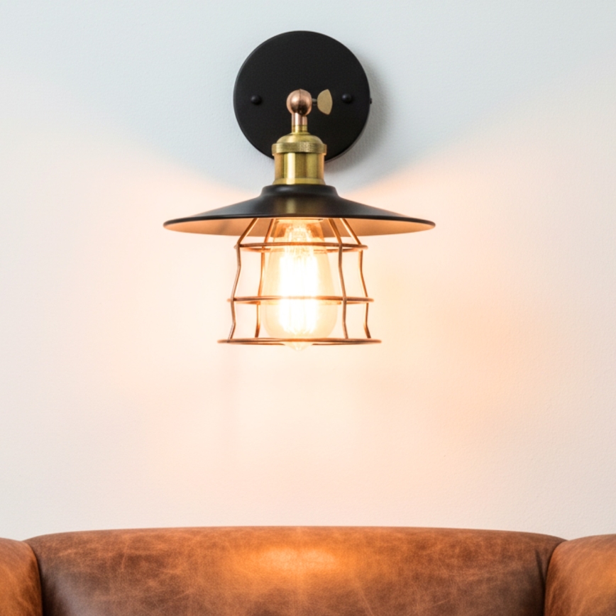 Globo - Vägglampa 1xE27/60W/230V