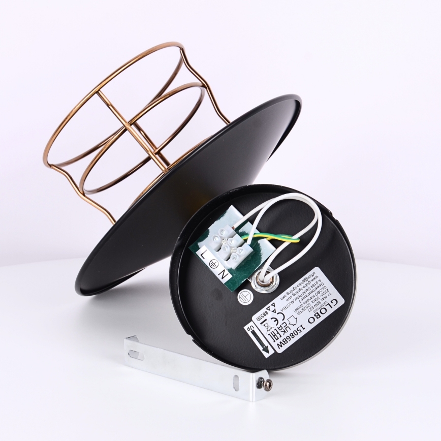 Globo - Vägglampa 1xE27/60W/230V