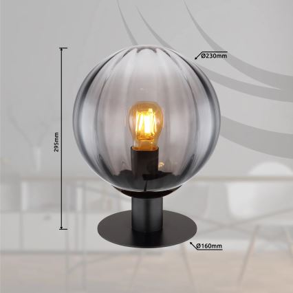 Globo - Bordslampa 1xE27/12W/230V