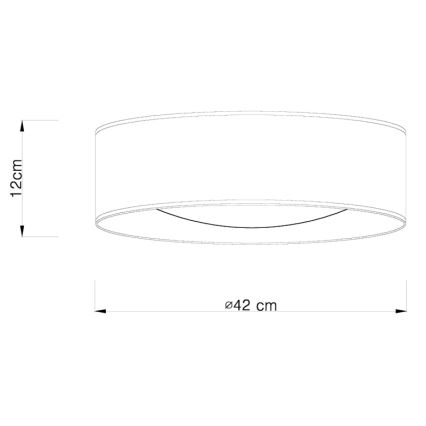 Globo 15229D7 - LED Takbelysning CLARKE LED/18W/230V