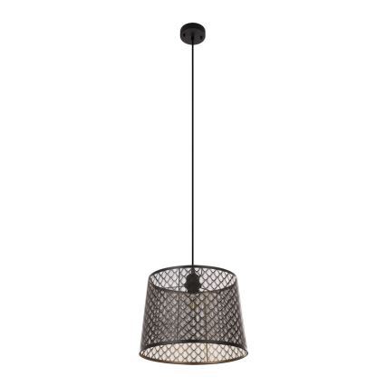 Globo - Ljuskrona med textilsladd 1xE27/60W/230V
