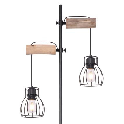 Globo 15326-2SN - Golvlampa MINA 2xE27/40W/230V