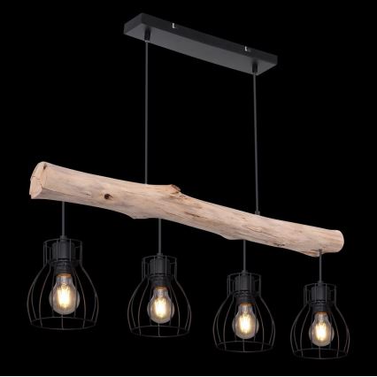 Globo - Taklampa med 4xE27/40W/230V