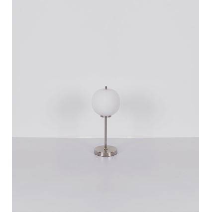 Globo - Bordslampa 1xE14/40W/230V matt krom