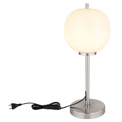 Globo - Bordslampa 1xE14/40W/230V matt krom