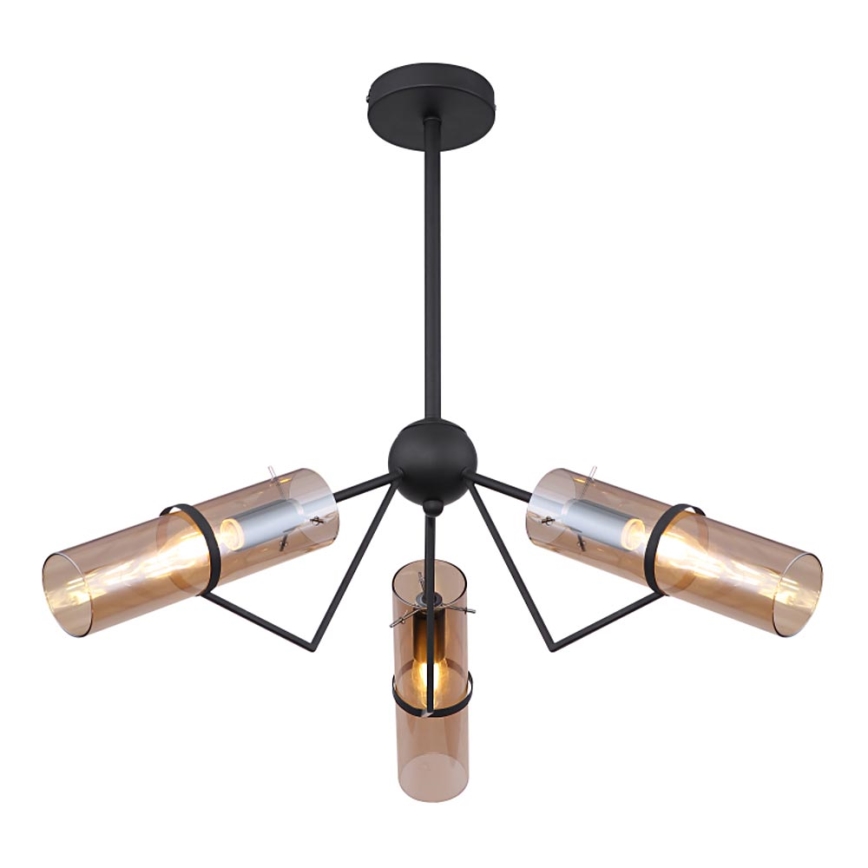 Globo 15353-3D - Hängande Ljuskrona GIJON 3xE14/40W/230V