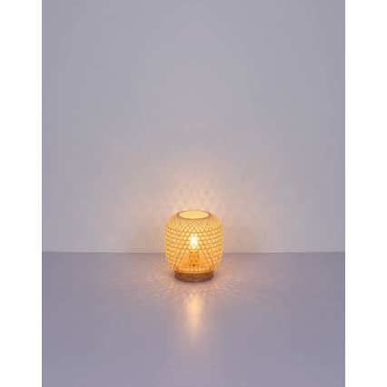 Globo - Bordslampa 1xE27/60W/230V Bambu