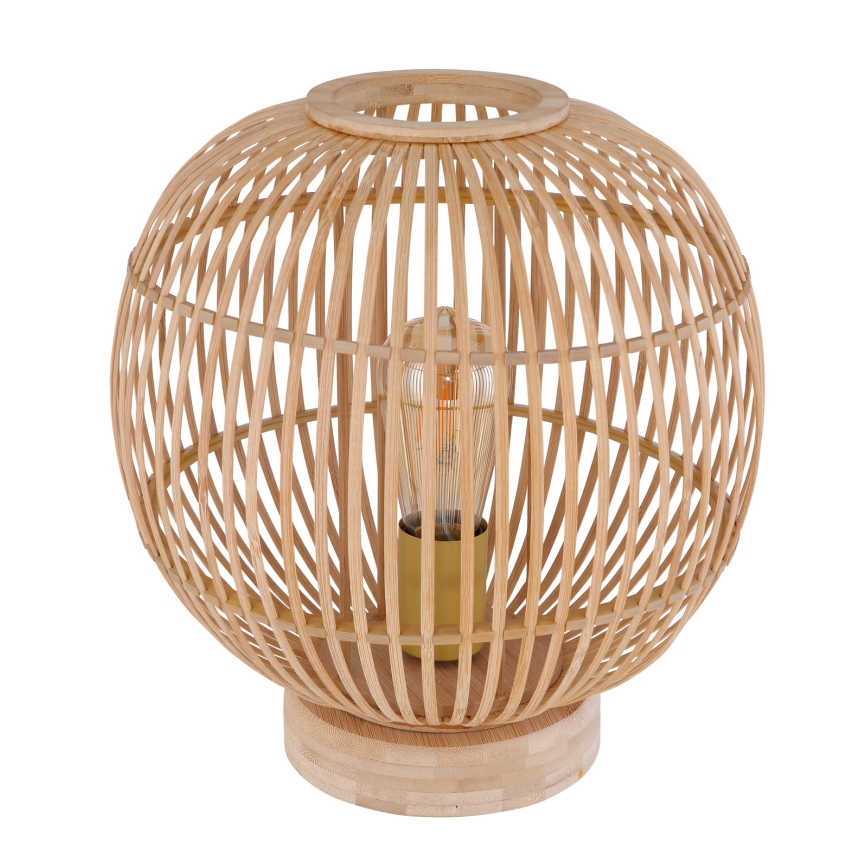 Globo - Bordslampa 1xE27/60W230V Bambu