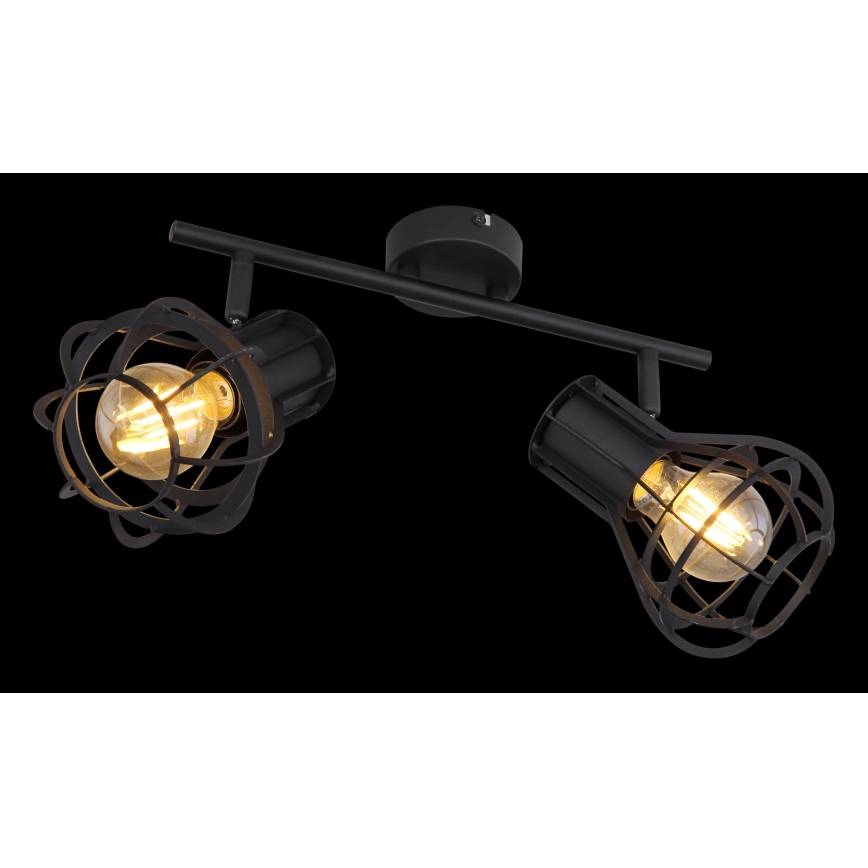 Globo 15388-2 - Spotlight CLASTRA 2xE27/40W/230V