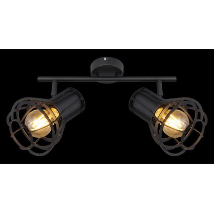 Globo 15388-2 - Spotlight CLASTRA 2xE27/40W/230V
