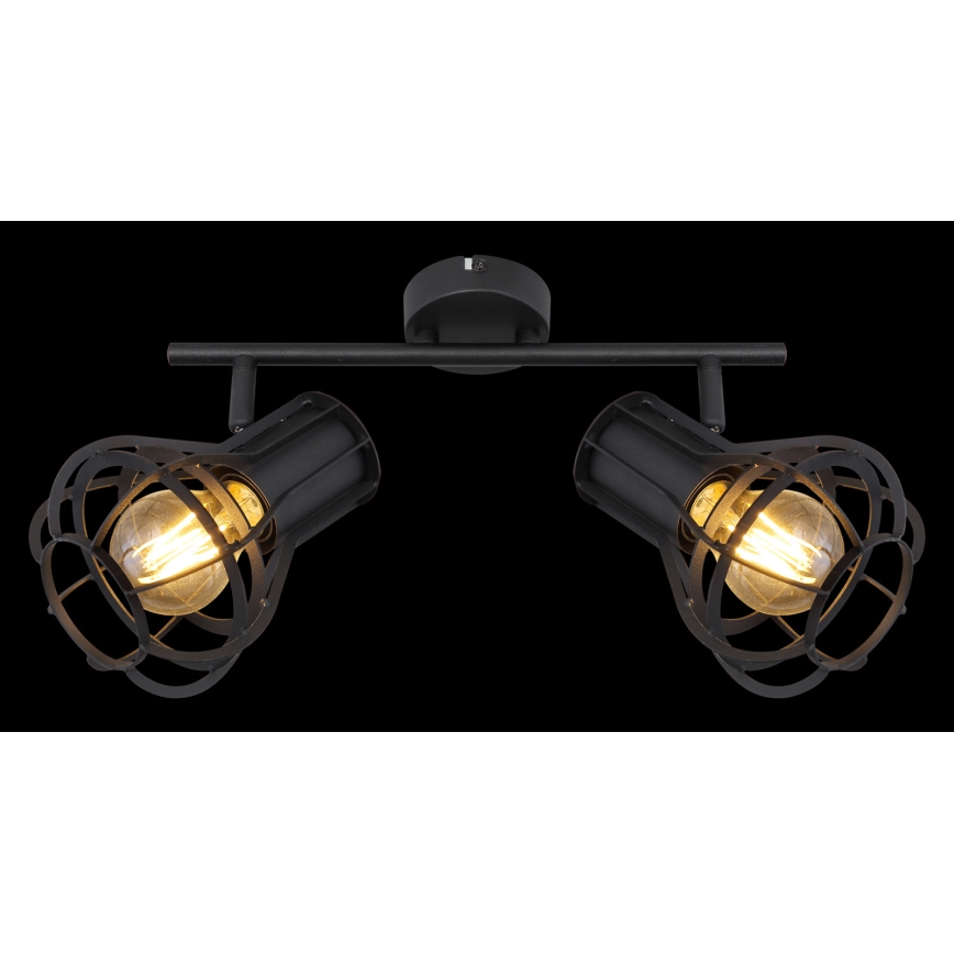 Globo 15388-2 - Spotlight CLASTRA 2xE27/40W/230V