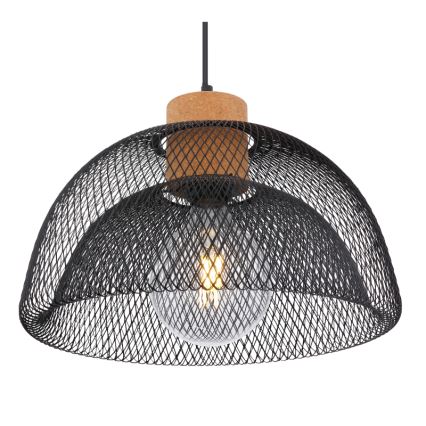 Globo 15393 - Ljuskrona med snöre VITIANO 1xE27/60W/230V