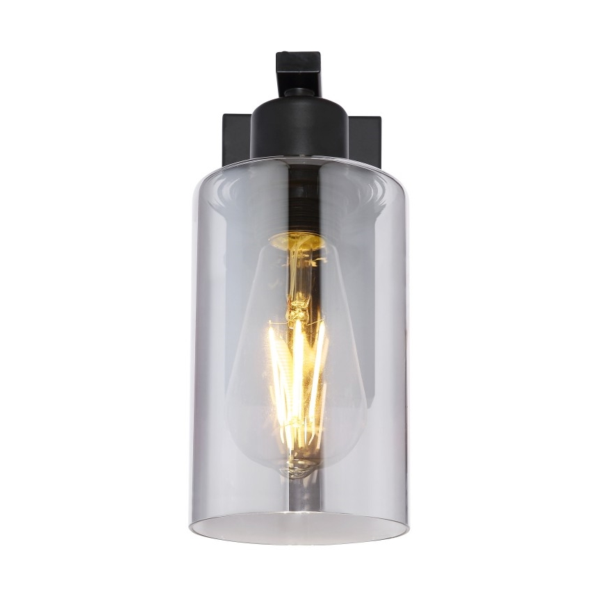 Globo - Vägglampa 1xE27/60W/230V svart