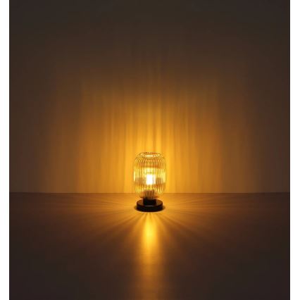Globo - Bordslampa 1xE27/40W/230V brun