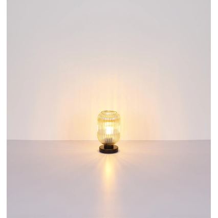 Globo - Bordslampa 1xE27/40W/230V brun