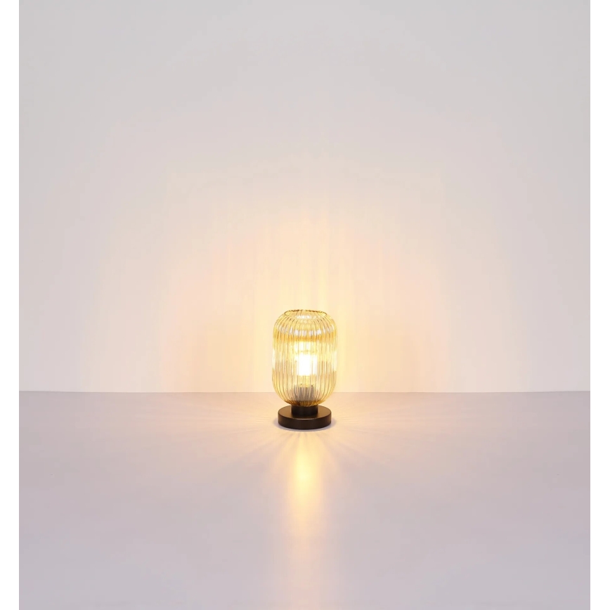 Globo - Bordslampa 1xE27/40W/230V brun