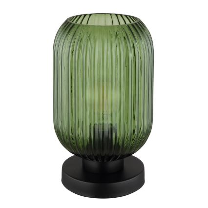 Globo - Bordslampa 1xE27/40W/230V grön